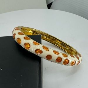 Kenneth Jay Lane Enamel Hinge Giraffe Bacelet